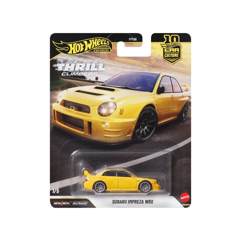 Hot Wheels Subaru Impreza WRX Thrill Climbers
