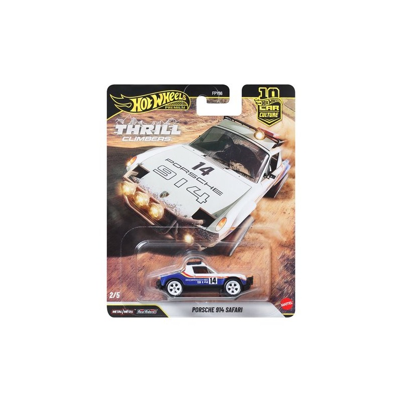 Hot Wheels Porsche 914 Safari Thrill Climbers