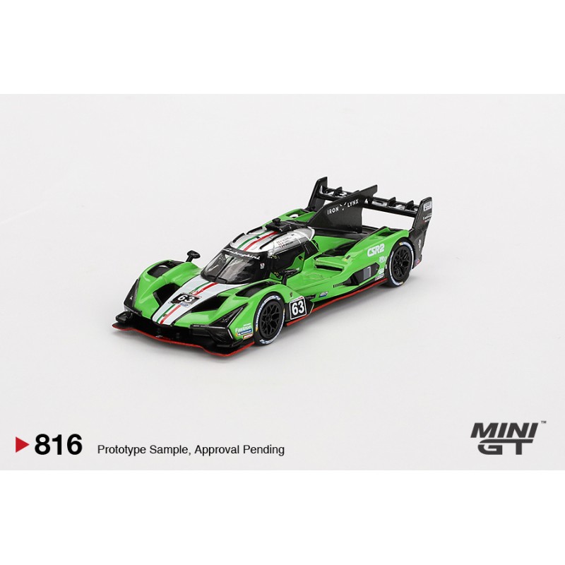 Mini GT Lamborghini SC63 63 Iron Lynx 2024 IMSA Sebring 12 Hrs
