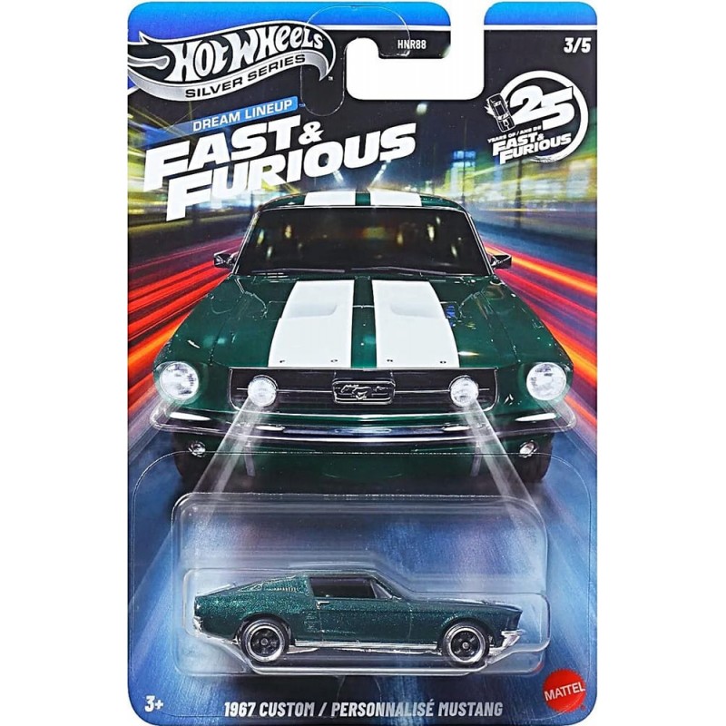 Hot Wheels 1967 Custom Mustang Dream Lineup Fast And Furious