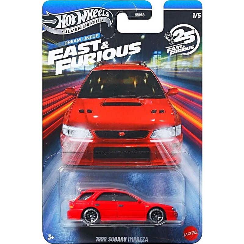 Hot Wheels 1999 Subaru Impreza Dream Lineup Fast And Furious