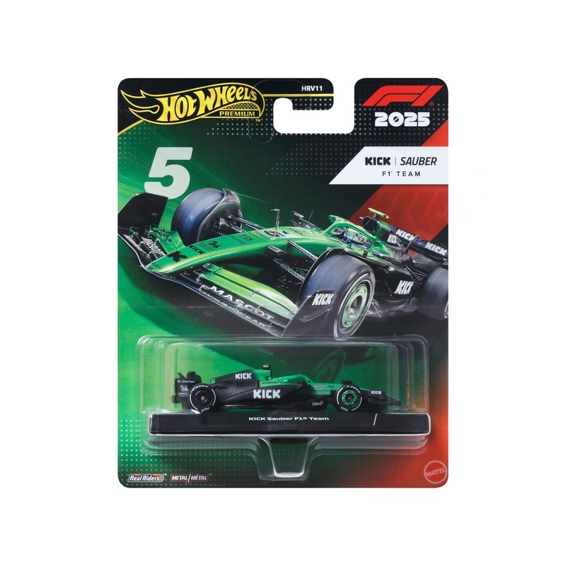 Hot Wheels Premium Kick Sauber F1 Team (5)