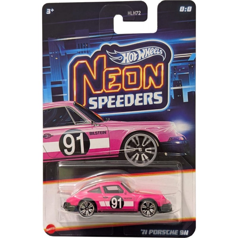Hot Wheels '71 Porsche 911 Neon Speeders
