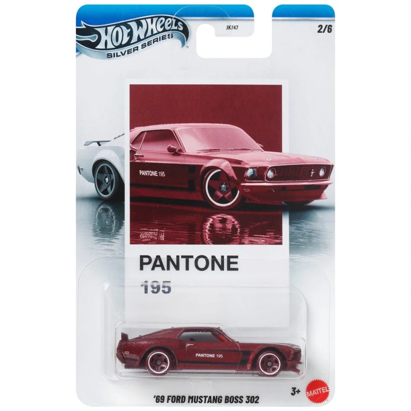 Hot Wheels '69 Ford Mustang Boss 302 Pantone