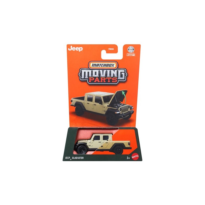 Matchbox Moving Parts Jeep Gladiator