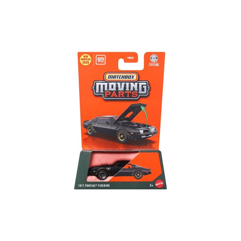 Matchbox Moving Parts 1977 Pontiac Firebird