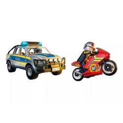 Playmobil Pickup Persecución Policial