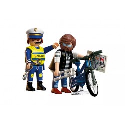 Playmobil Robo de Bicicleta