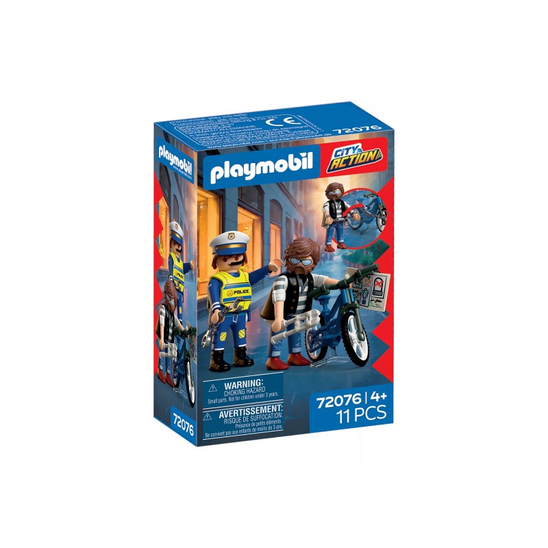 Playmobil Robo de Bicicleta