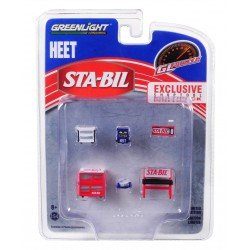 Greenlight Muscle Shop Tools Sta-Bil & Heet 1/64 Set