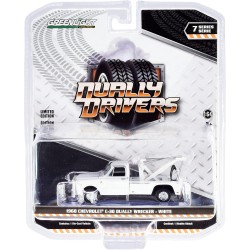 Greenlight 1968 Chevrolet C-30 Dually Wrecker Tow Truck White