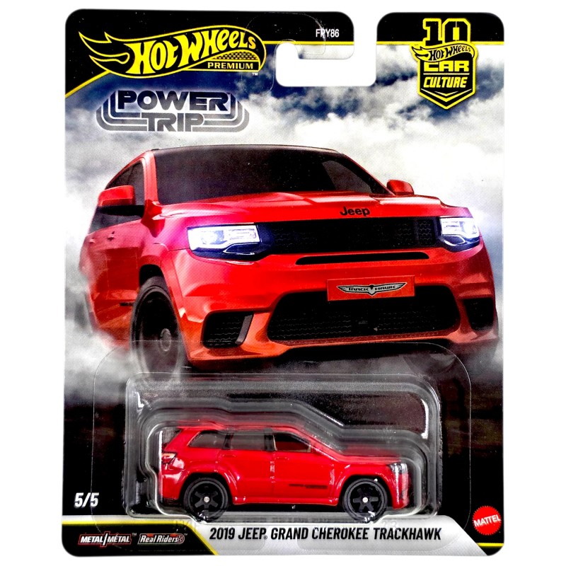 Hot Wheels 2019 Jeep Grand Cherokee Trackhawk Power Trip
