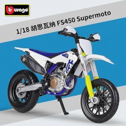 Bburago 1/18 Husqvarna FS 450 Supermoto