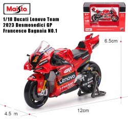 Maisto 1/18 N1 Ducati Desmosedici GP 2024 Francesco Bagnaia