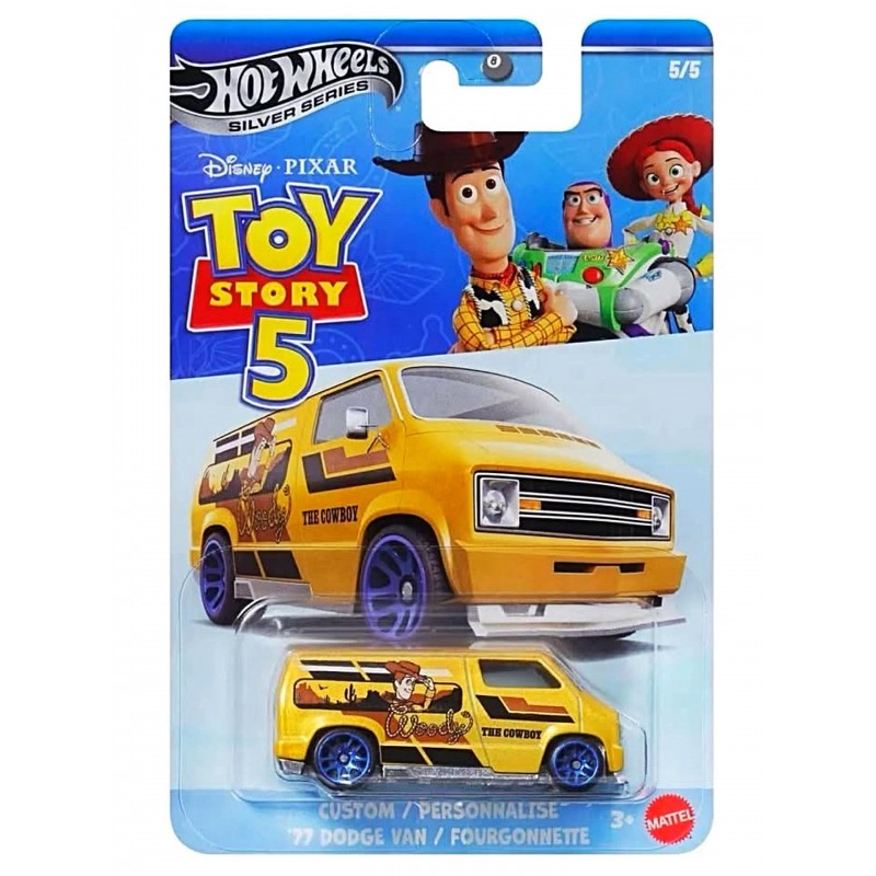 Hot Wheels Custom '77 Dodge Van Toy Story 5