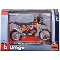 Bburago 1/18 KTM 450 Rally 2019 (Dakar Rally)