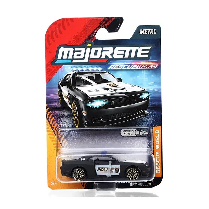 Majorette Dodge Challenger SRT ファイア Majorette Dodge Challenger Srt Hellcat - Playmaniac