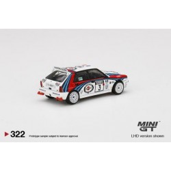 Mini GT Lancia Delta HF Integrale Evoluzione 1992 Rally 1000 Lakes Winner