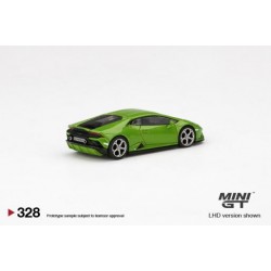 Mini GT Lamborghini Huracan Evo Verde Mantis