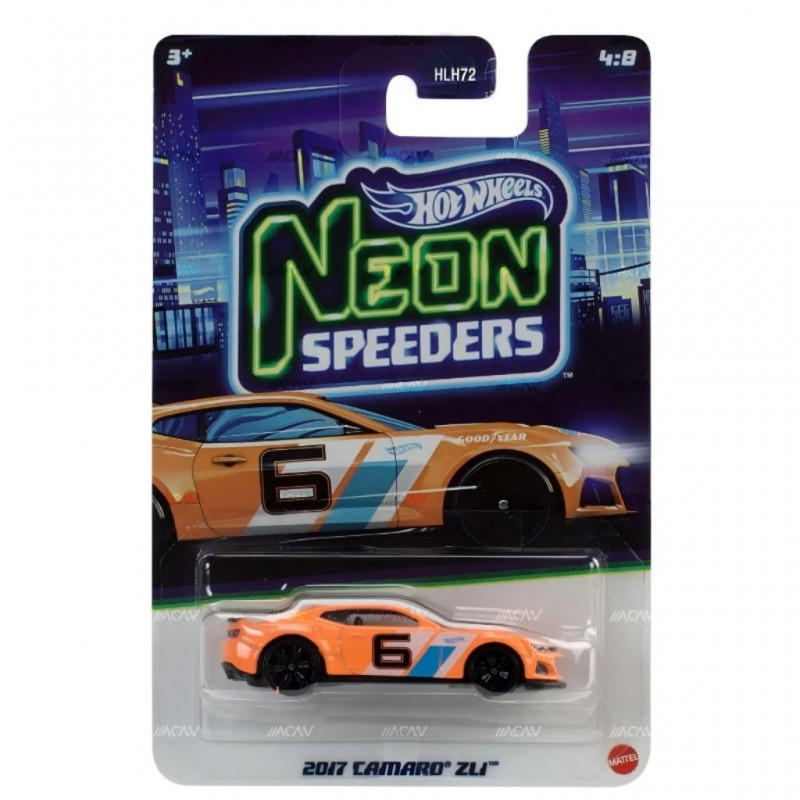 Hot Wheels 2017 Camaro ZL1 Neon Speeders