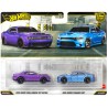 Hot Wheels 2 Pack 2018 Dodge Challenger SRT Demon & 2015 Dodge Charger SRT