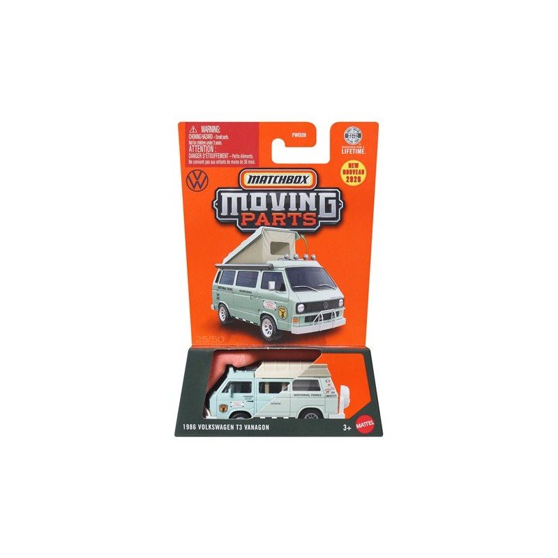 Matchbox Moving Parts 1986 Volkswagen T3 Vanagon