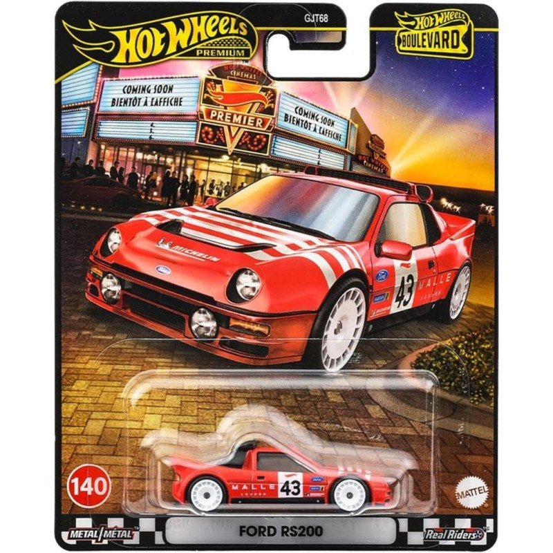 Hot Wheels Premium Ford RS200 Boulevard