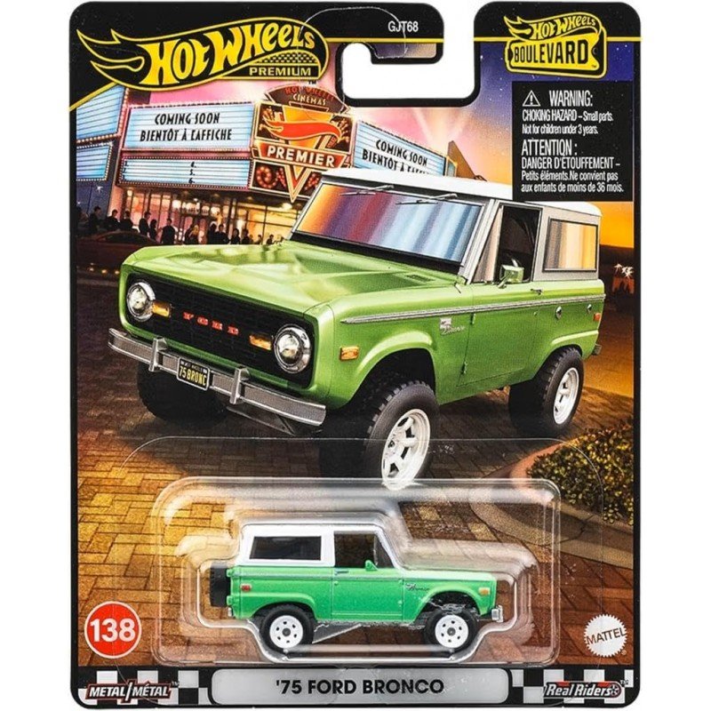 Hot Wheels Premium '75 Ford Bronco Boulevard