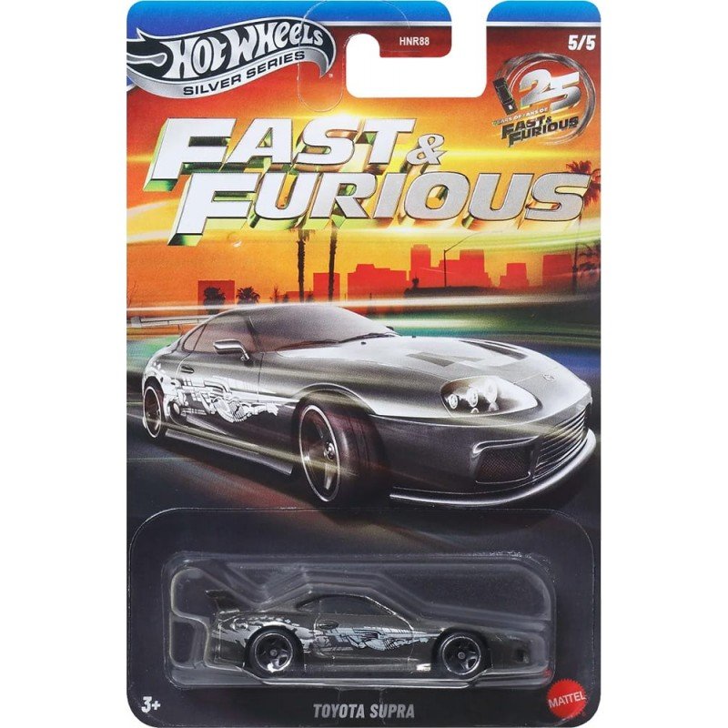 Hot Wheels Toyota Supra Silver Anniversary