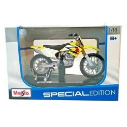 Welly Suzuki RM250 Con Base 1:18