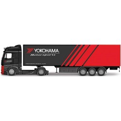 1/43 Burago Mercedes Benz Actros Yokohama Advan Trailer