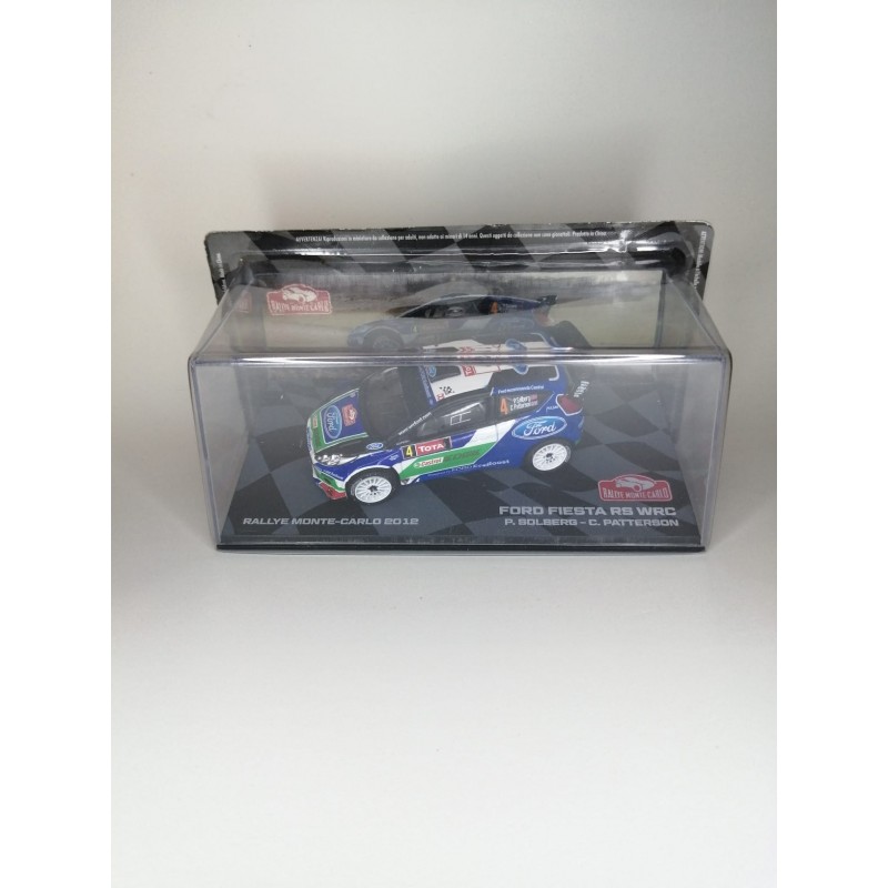 Ford Fiesta RS WRC 2012 Ostberg MiniPartes 1:43 Rallye Miniature Neuve