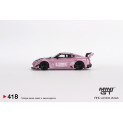 Mini GT LB-Silhouette WORKS GT NISSAN 35GT-RR Ver.1 -pink-