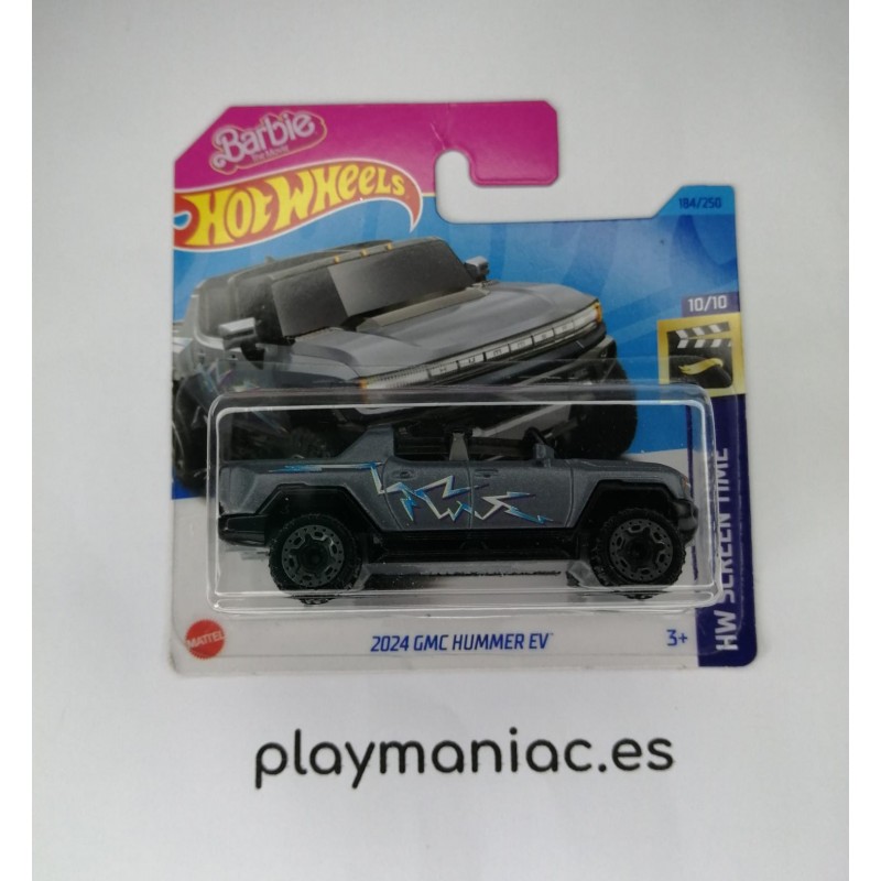 Hot Wheels 2024 Gmc Hummer Ev Barbie Playmaniac 4156