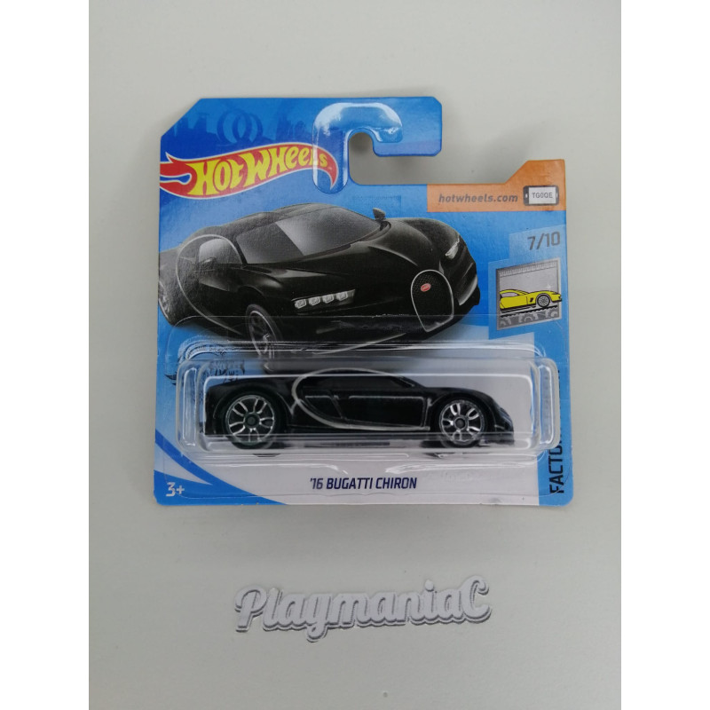 HOT WHEELS '16 BUGATTI CHIRON - Playmaniac