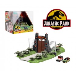 Jada Nano Jurassic Park Diorama Scene