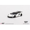 Mini GT LB-Silhouette WORKS Lamborghini Aventador GT EVO White