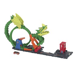 Hot Wheels City Pista Dragón Furioso