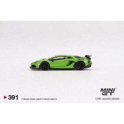 Mini GT Lamborghini Aventador SVJ Verde Mantis