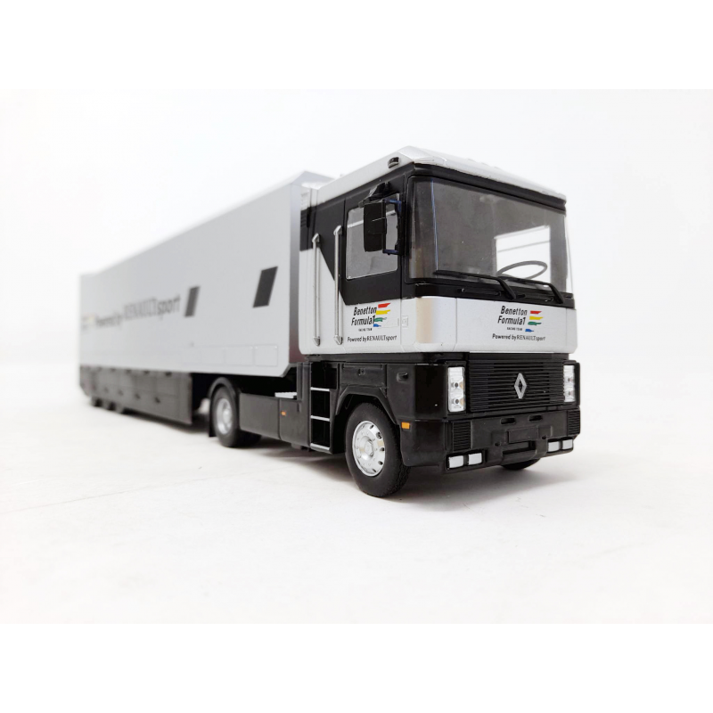 Ixo/Altaya 1/43 – Renault Magnum F1 Benetton – Camion Transporteur – 27519F1 – état Correct