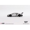 Mini GT LB Works Lamborghini Aventador Limited Edition Matt Silver