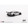 Mini GT LB Works Lamborghini Aventador Limited Edition Matt Silver