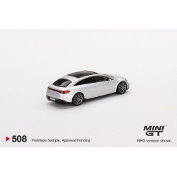 Mini GT Mercedes-Benz EQS 580 4MATIC Silver Metallic