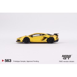 Mini GT Lamborghini Aventador SVJ Giallo Orion