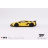 Mini GT Lamborghini Aventador SVJ Giallo Orion