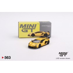 Mini GT Lamborghini Aventador SVJ Giallo Orion