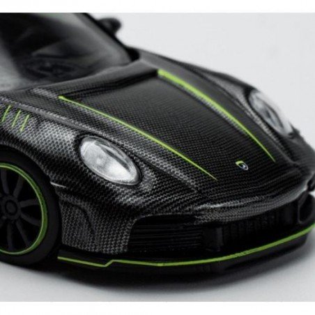 Modellino Pop Race 1/64 Porsche 992 Stinger GTR Carbon Redline 640192, Diecast