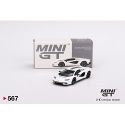 Mini GT Lamborghini Countach LPI 800-4 Bianco Siderale