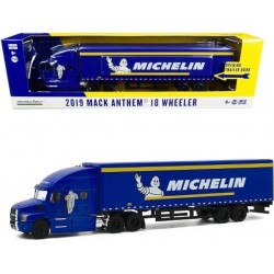 Greenlight 2019 Mack Anthem Michelin Trailer 18 Wheeler