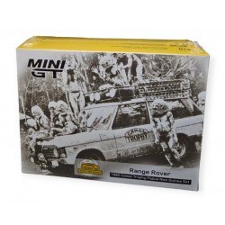 Mini GT Range Rover 1982 Camel Trophy Papua New Guinea Set